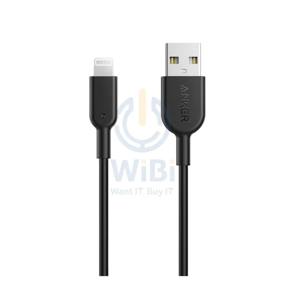 Anker PowerLine II Lightning Cable - USB 2.0 / 0.9m / Black