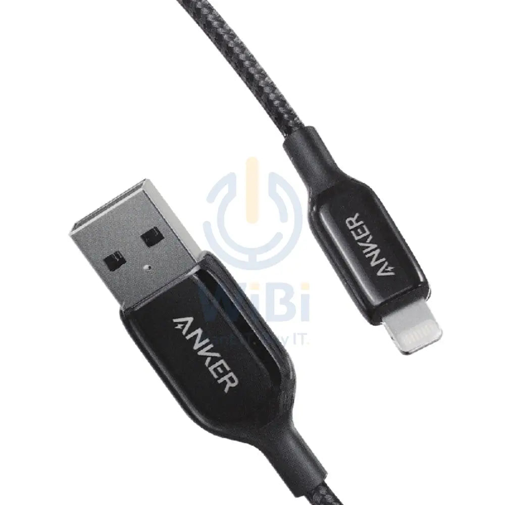 Anker PowerLine + III Cable - USB-A / Lightning / 3 Meter / Black Accessories > Cables & Converters > Cables