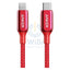 Anker PowerLine + III Cable - USB-C / Lightning / 0.9 Meter / Red Accessories > Cables & Converters > Cables