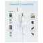 Anker PowerLine III Lightning Cable - USB-C / 1.8m / White Accessories > Cables & Converters > Cables