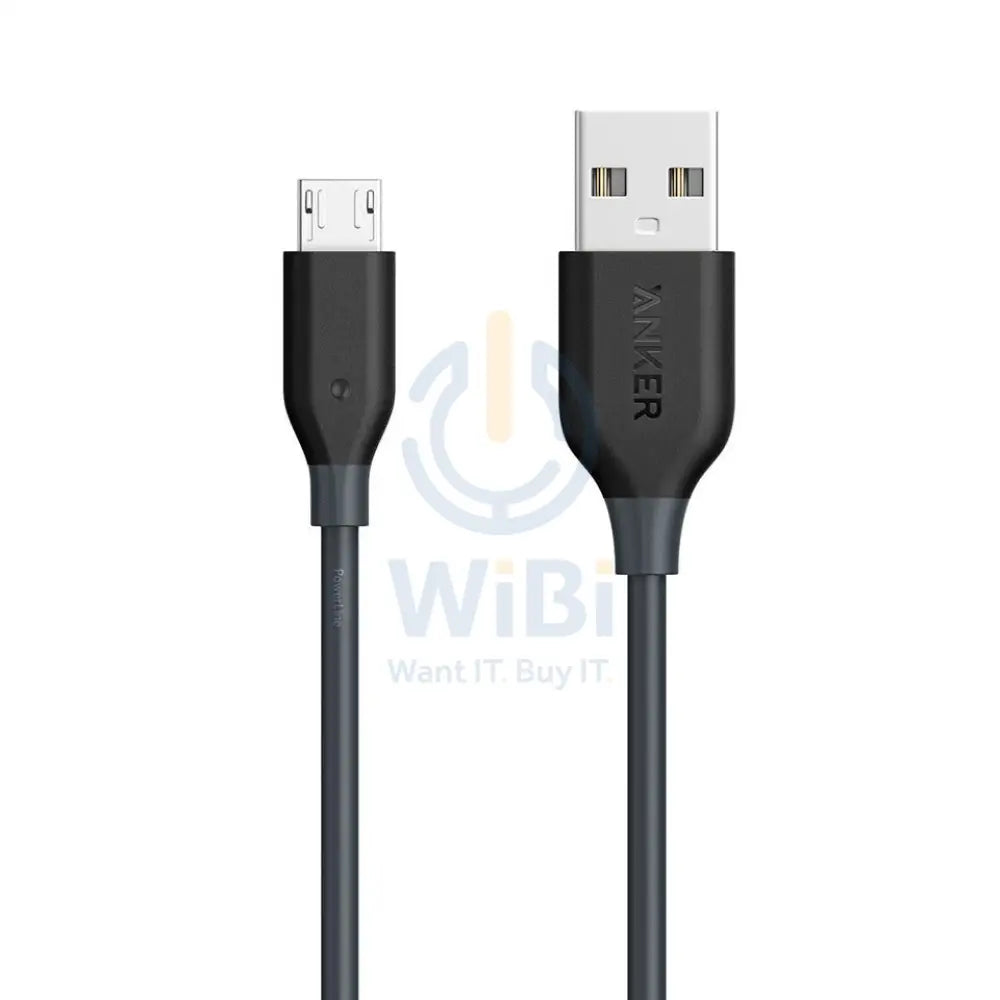 Anker PowerLine Micro 6ft/1.8m - Black Accessories > Cables & Converters > Cables