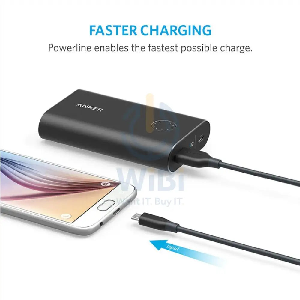 Anker PowerLine Micro 6ft/1.8m - Black Accessories > Cables & Converters > Cables