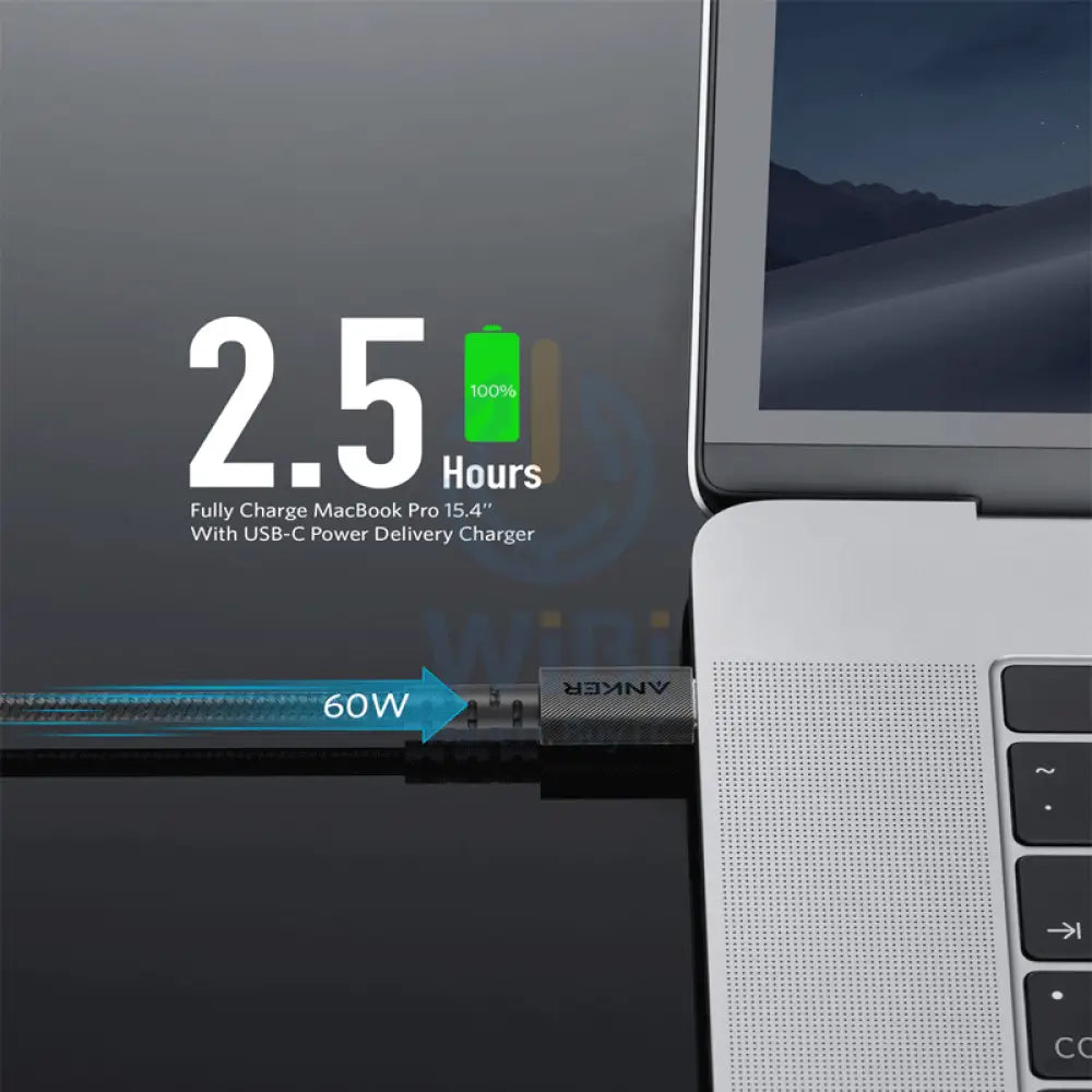 Anker PowerLine Select + USB-C to USB-C (0.9m/3ft) -Black Accessories > Cables & Converters > Cables