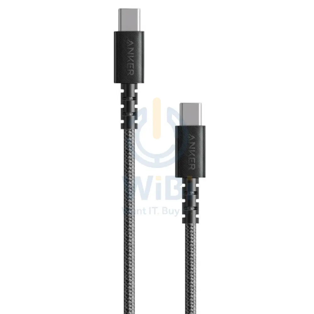 Anker PowerLine Select + USB-C to USB-C (0.9m/3ft) -Black Accessories > Cables & Converters > Cables