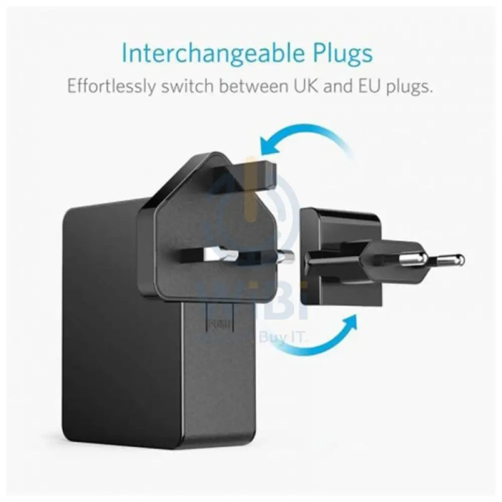 Anker PowerPort 4 Lite Charger - 27W / USB 3.0 / Black Accessories > Power Adapters