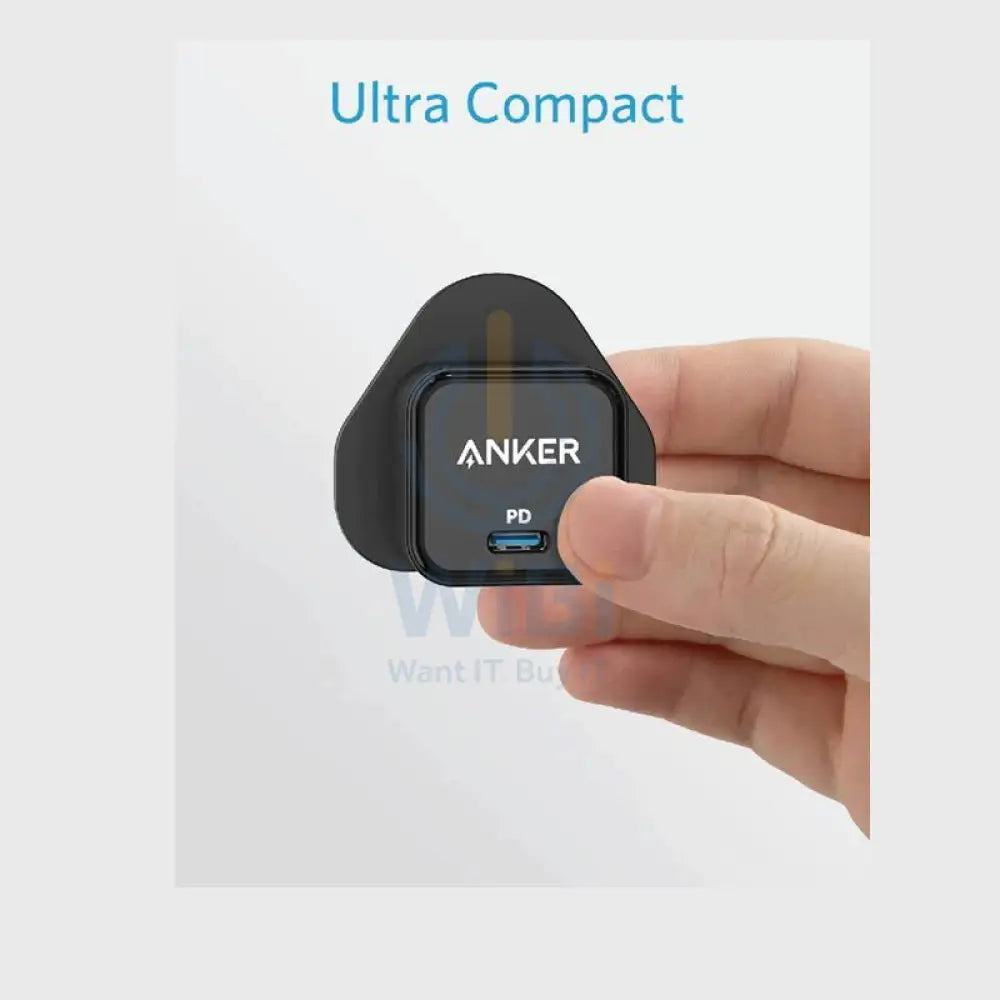 Anker PowerPort III 20W Cube Charger - Black Accessories > Power Adapters > Offer Zone