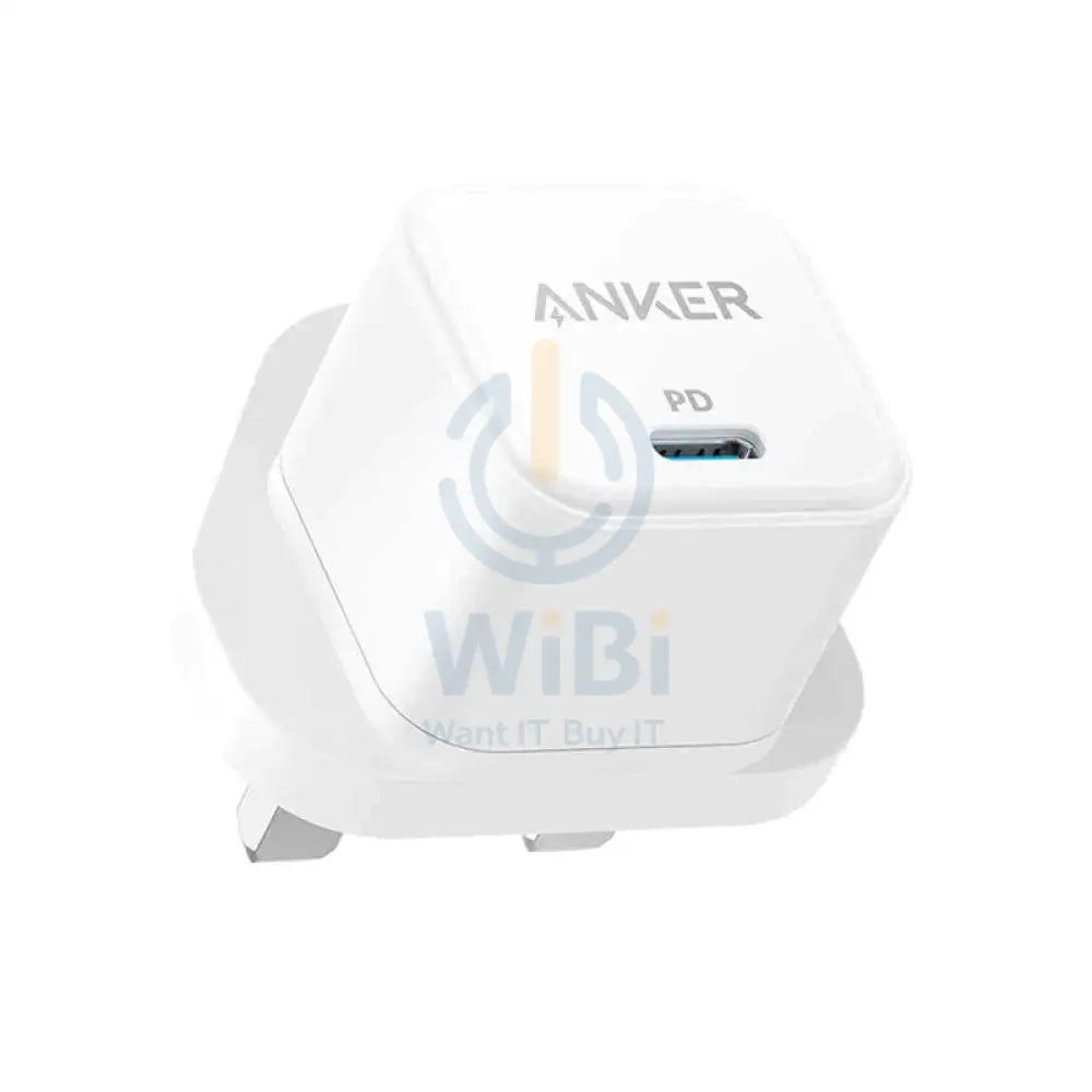 Anker PowerPort III 20W Cube Adapter - 20W / USB-C / White