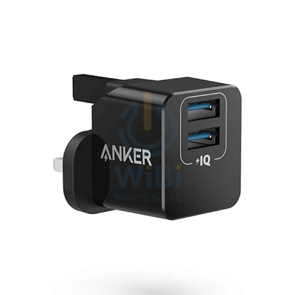 Anker PowerPort Mini Dual Port USB Charger - Black Accessories > Power Adapters