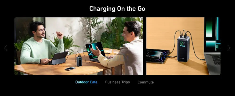 Anker Prime Series 7 Power Bank - 200W / 20,000mAh / 2x USB-C / 1x USB-A / Black Accessories > Power Bank > Offer Zone