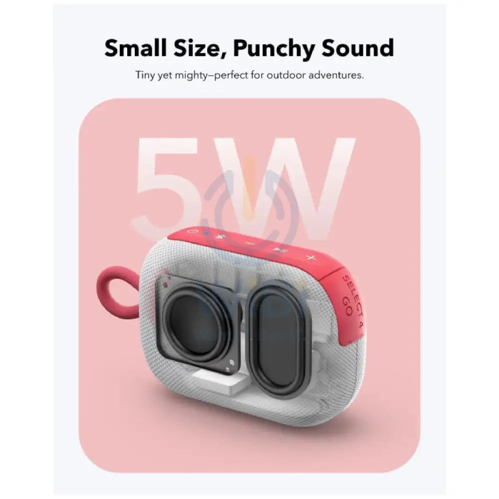 Anker Soundcore Select 4 Go Speaker - Bluetooth / 5W / White/Red Accessories > Audio > Speakers