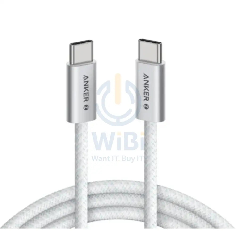 Anker Zolo USB-C to USB-C Braided Cable - 240W / 0.9 Meter / White Accessories > Cables & Converters > Cables