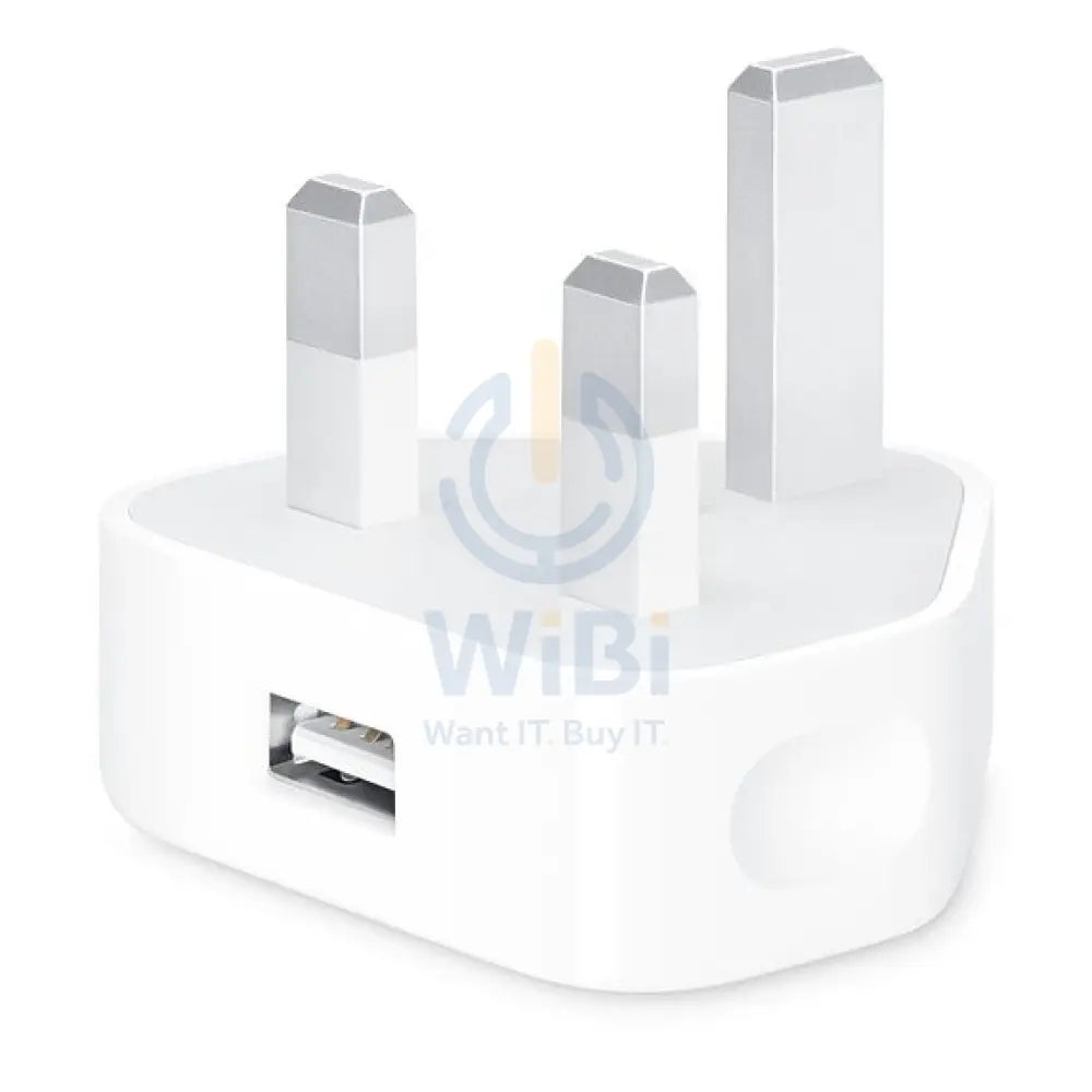 Apple 5W USB Power Adapter Charger - White Accessories > Power Adapters