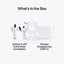 Apple AirPods 4 With ANC Earbuds - USB-C / Bluetooth 5.3 / White Accessories > Audio > Headphones