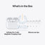 Bundle Offer - Apple iPhone 17 Pro Max - 256GB / Deep Blue / 5G / 6.9" / Middle East Version + Apple AirPods Pro 3 with MagSafe Charging Case - Bluetooth / USB-C / White