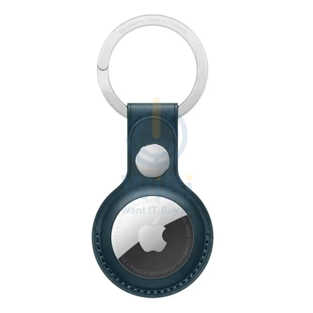 Apple AirTag Leather Key Ring - Baltic Blue Accessories > Other Accessories