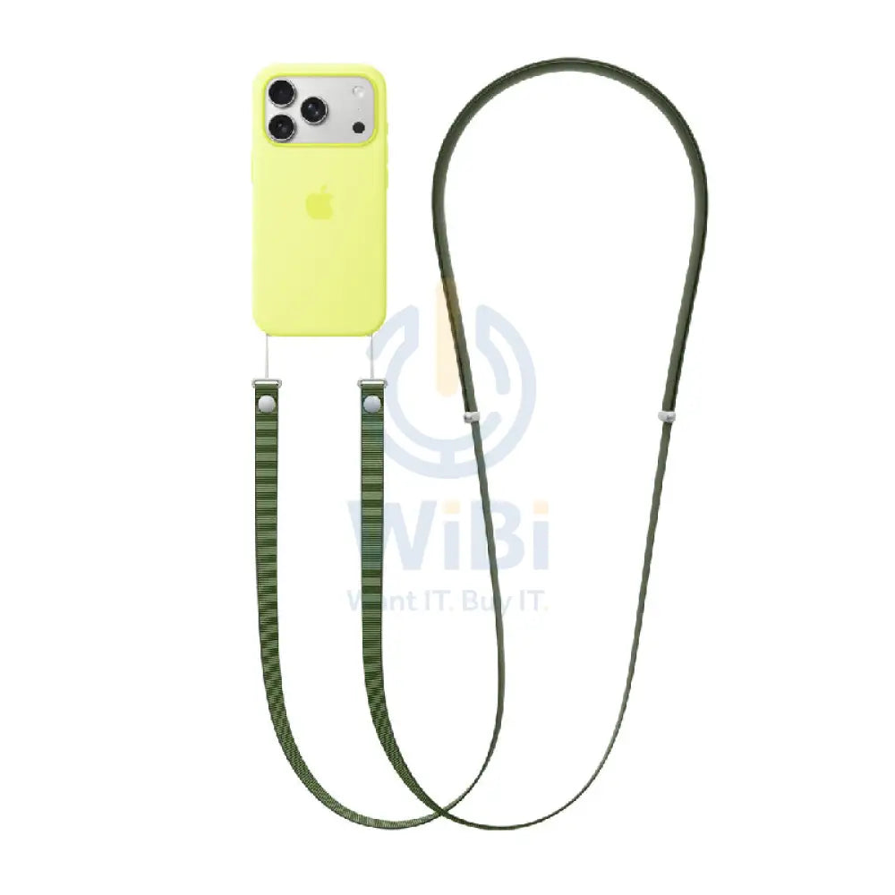 Apple Crossbody Strap - Green Accessories > Mobiles & Tablets > Mobiles > Grips
