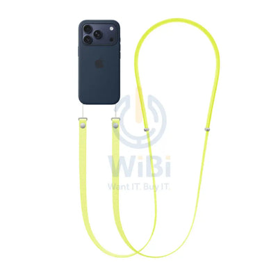 Apple Crossbody Strap - Neon Yellow Accessories > Mobiles & Tablets > Mobiles > Grips
