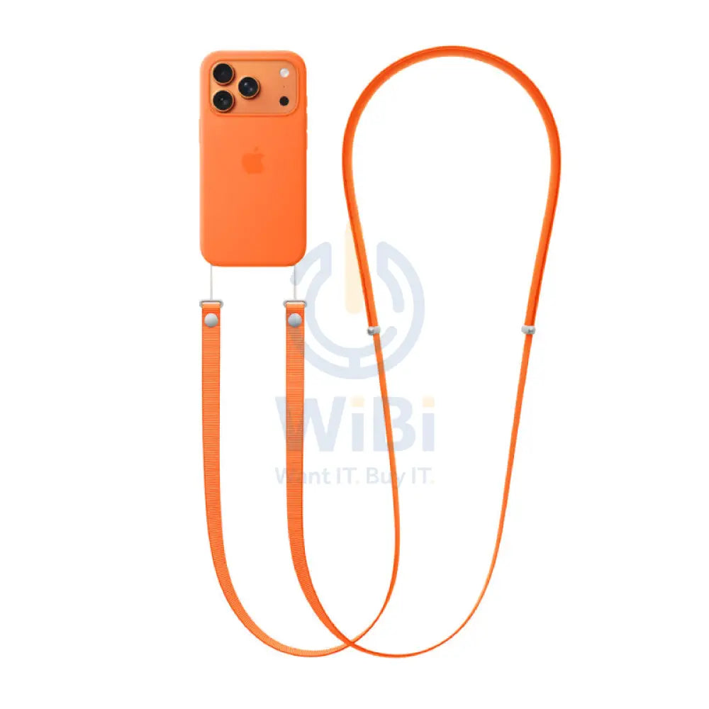 Apple Crossbody Strap - Orange Accessories > Mobiles & Tablets > Mobiles > Grips