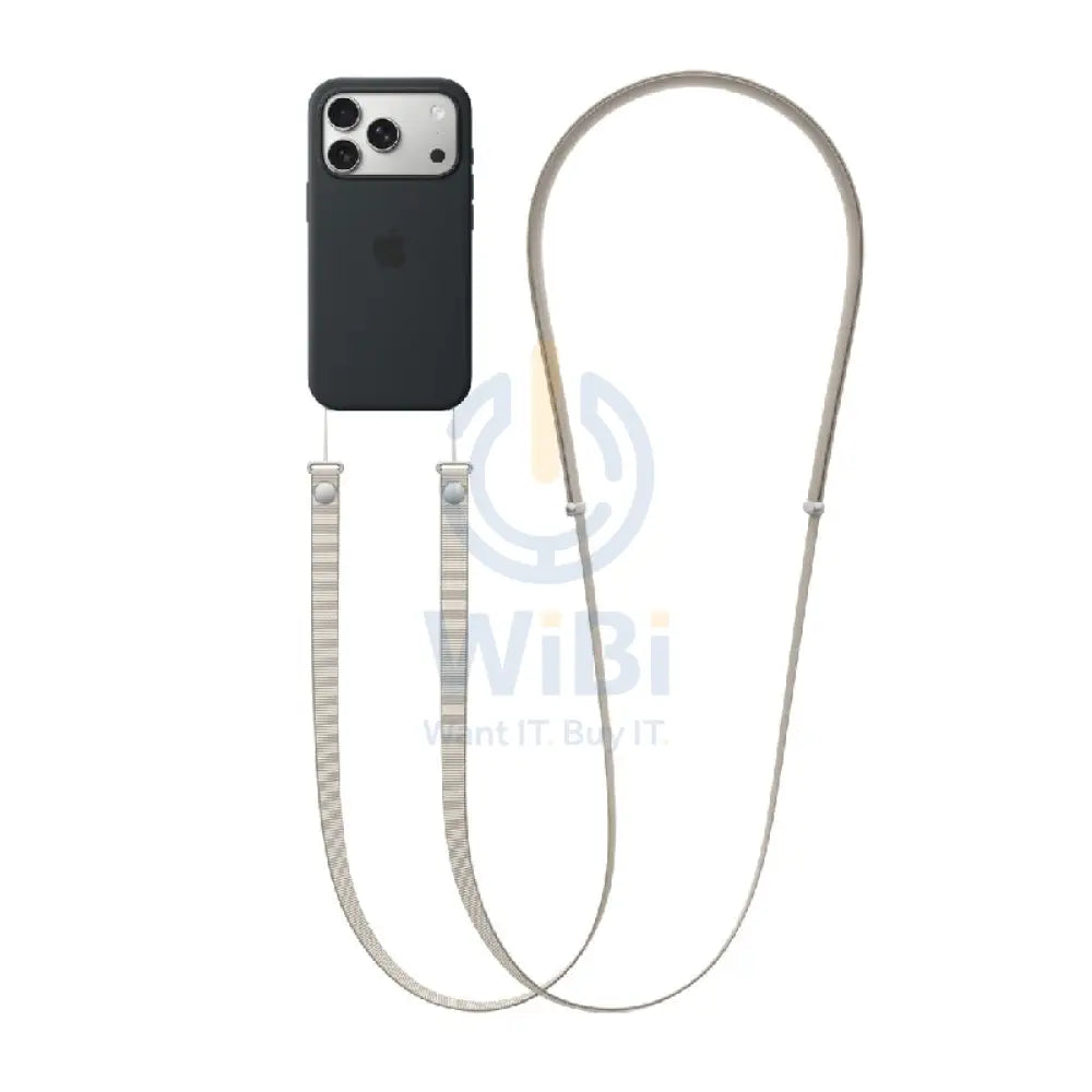 Apple Crossbody Strap - Tan Accessories > Mobiles & Tablets > Mobiles > Grips
