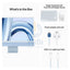 Apple iMac - 24’’ / M3 / 8-Core CPU / 10-Core GPU / 16-Core Neural Engine / 16GB RAM / 1TB SSD / Arb/Eng / Blue / 1YW
