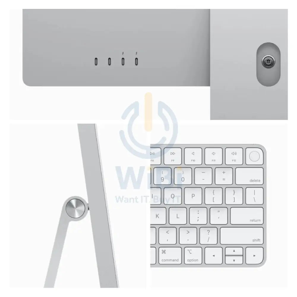 Apple iMac - 24’’ / M3 / 8-Core CPU / 10-Core GPU / 16-Core Neural Engine / 16GB RAM / 512GB SSD / Arb/Eng / Silver