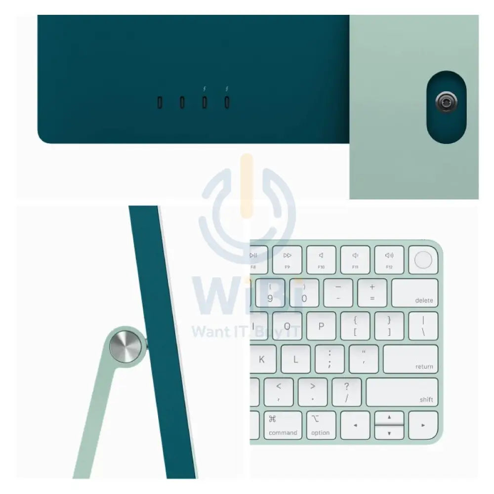 Apple iMac - 24’’ / M3 / 8-Core CPU / 10-Core GPU / 16 Core Neural Engine / 24GB RAM / 2TB SSD / Arb/Eng / Green / 1YW