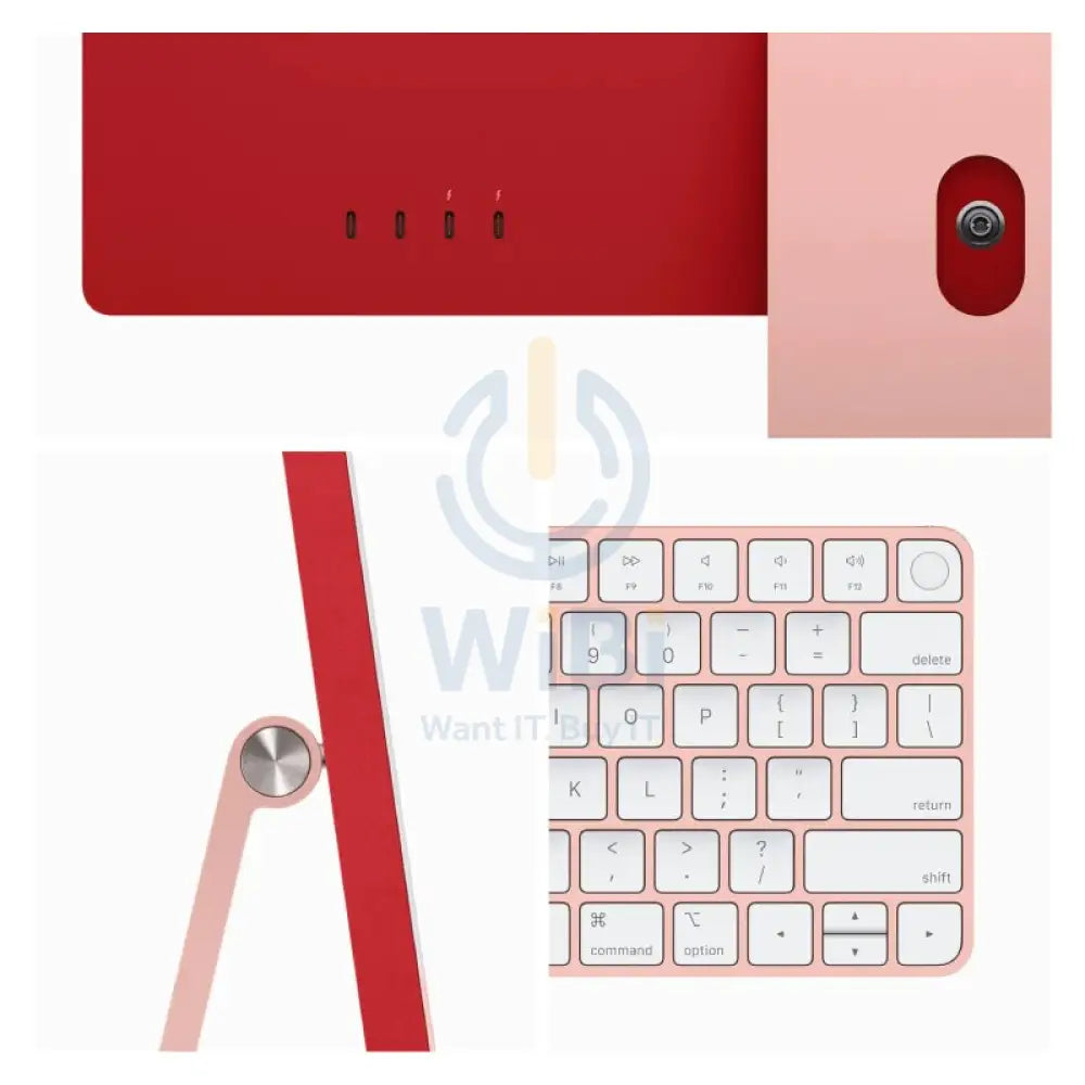 Apple iMac - 24’’ / M3 / 8-Core CPU / 10-Core GPU / 16-Core Neural Engine / 8GB RAM / 512GB SSD / Arb/Eng / Pink / 1YW
