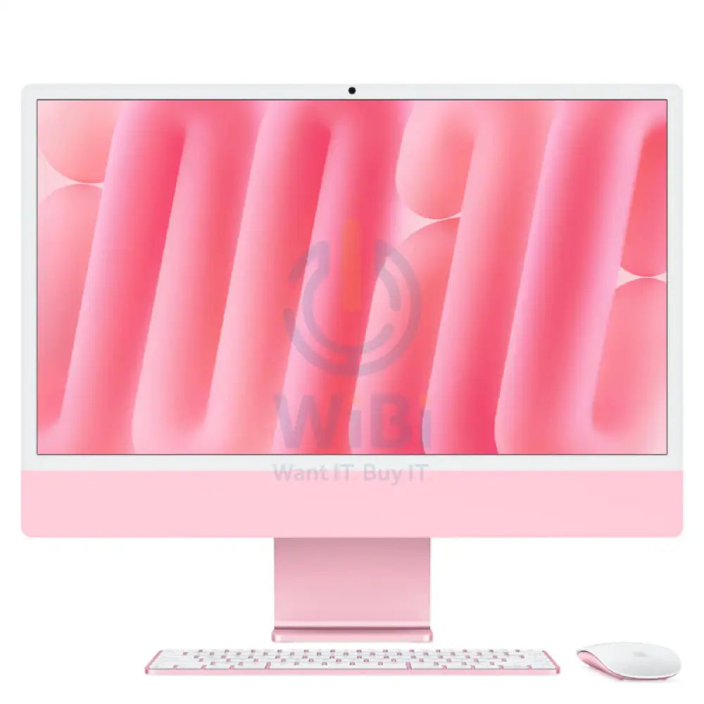 Apple iMac - 24’’ / M4 / 8-Core CPU / 8-Core GPU / 16 Core Neural Engine / 16GB RAM / 256GB SSD / Pink / 1YW Desktop &