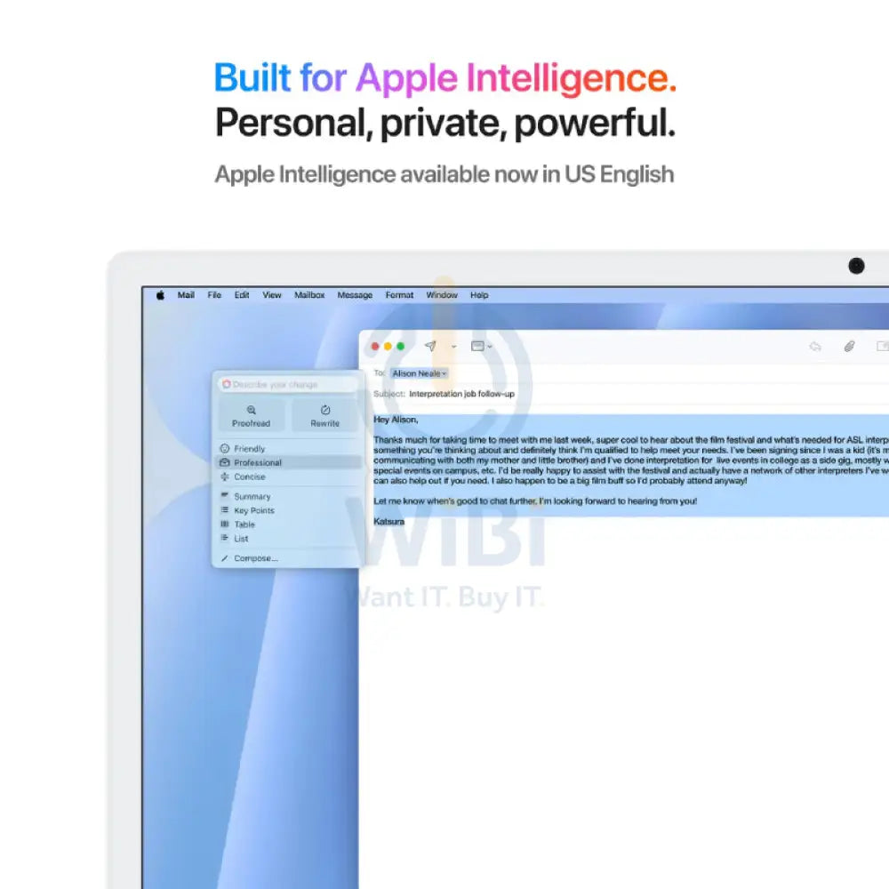 Apple iMac - 24’’ Standard Glass / M4 / 10-Core CPU / 10-Core GPU / 16 Core Neural Engine / 16GB RAM / 1TB SSD