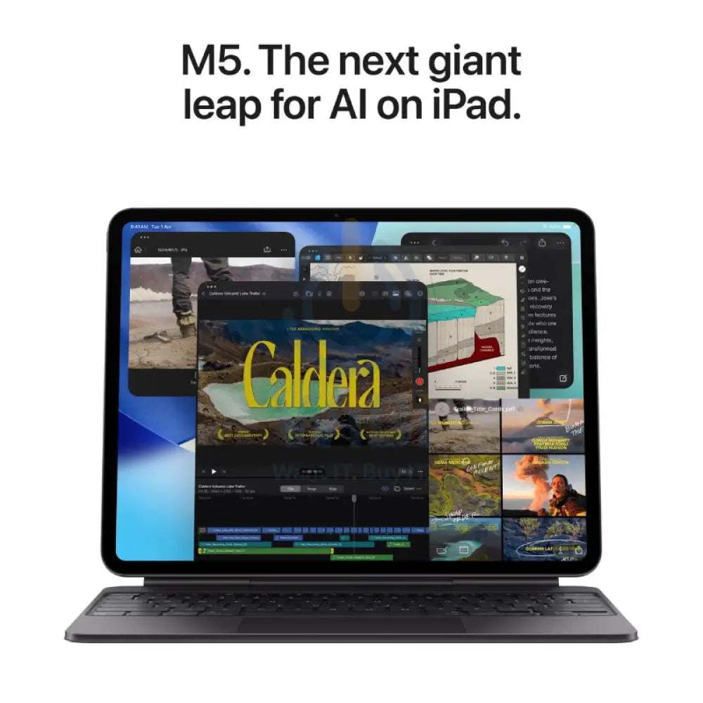 Apple iPad Pro M5 (2025) / 11" / 1TB / Wi-Fi + 5G / SILVER / Standard Glass
