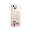 Apple iPhone 14 Plus- Pink Karl Lagerfeld Magsafe PC/TPU Case With Ring Accessories > Mobiles & Tablets > Mobiles