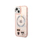 Apple iPhone 14 Plus- Pink Karl Lagerfeld Magsafe PC/TPU Case With Ring Accessories > Mobiles & Tablets > Mobiles