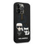 Apple iPhone 14 Pro Max - Black Karl Lagerfeld Magsafe Liquid Silicone Case With Karl & Choupette Body Accessories >