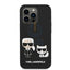 Apple iPhone 14 Pro Max - Black Karl Lagerfeld Magsafe Liquid Silicone Case With Karl & Choupette Body Accessories >