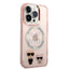 Apple iPhone 14 Pro - Pink Karl Lagerfeld Magsafe PC/TPU Case With Ring Accessories > Mobiles & Tablets > Mobiles