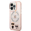 Apple iPhone 14 Pro - Pink Karl Lagerfeld Magsafe PC/TPU Case With Ring Accessories > Mobiles & Tablets > Mobiles