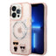 Apple iPhone 14 Pro - Pink Karl Lagerfeld Magsafe PC/TPU Case With Ring Accessories > Mobiles & Tablets > Mobiles