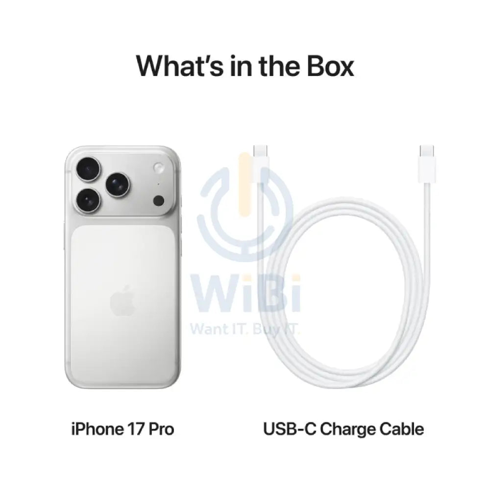 Apple iPhone 17 Pro - 512GB / Silver / HongKong Version / Nano Physical SIM + 1x eSIM Mobiles & Tablets > Mobiles