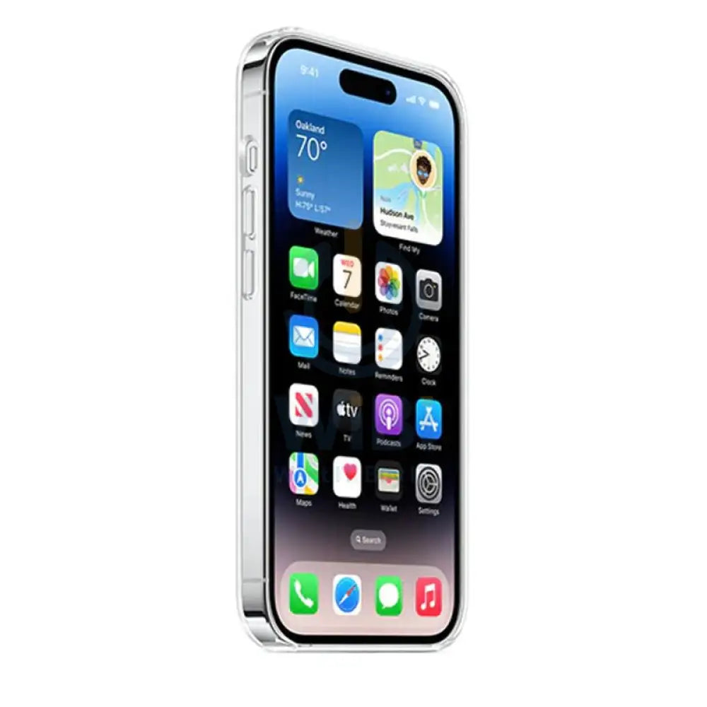 Apple iPhone MagSafe Silicone Case - iPhone 14 Pro Max / Clear Accessories > Mobiles & Tablets