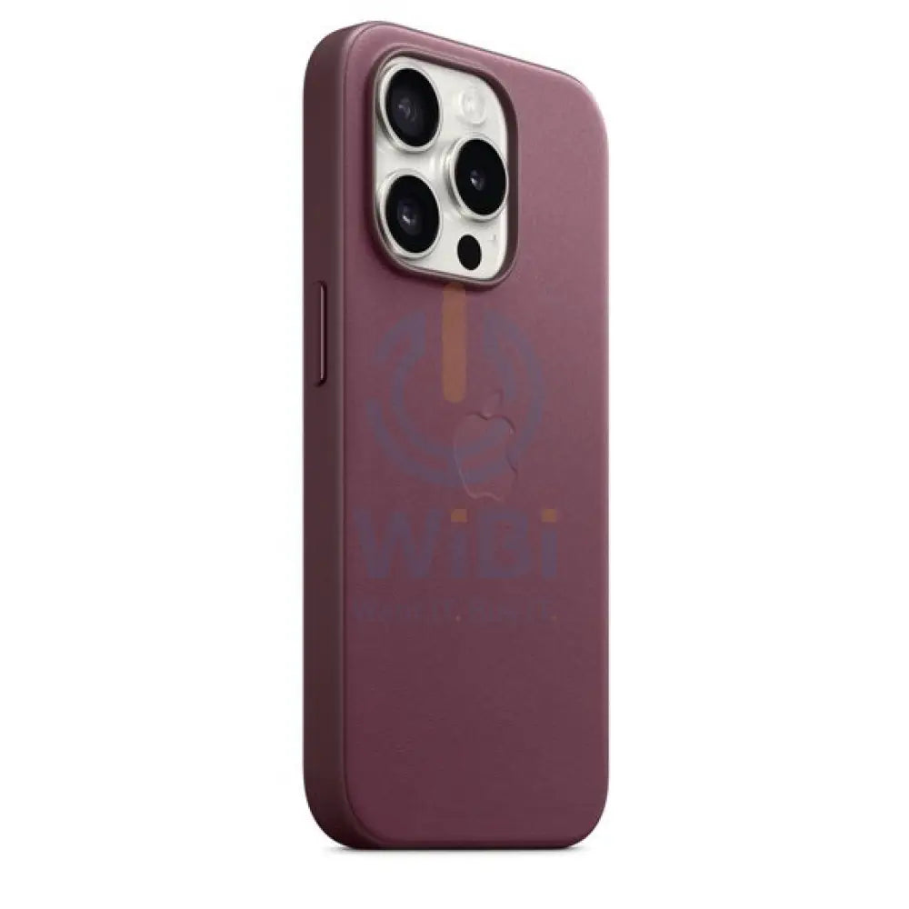 Apple iPhone Silicone Case with MagSafe - 15 Pro Max / Mulberry Accessories > Mobiles & Tablets