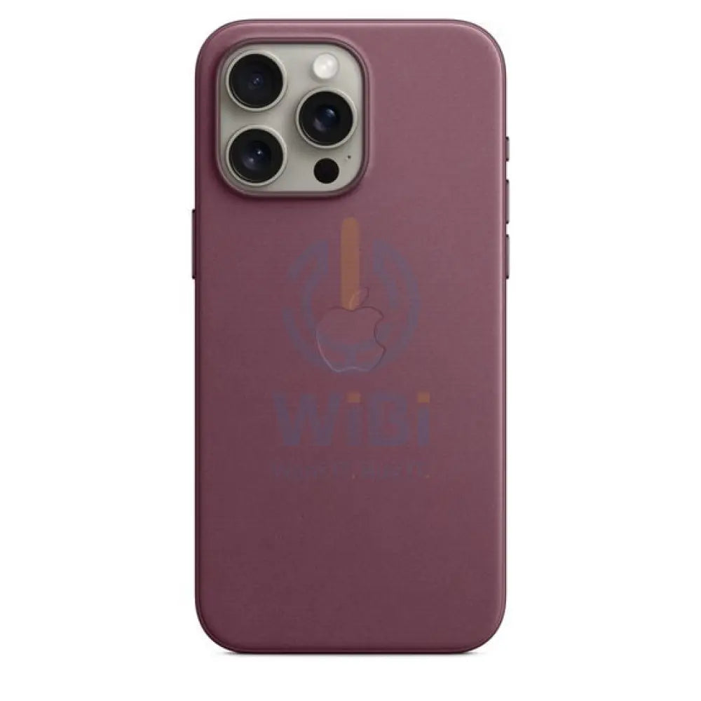 Apple iPhone Silicone Case with MagSafe - 15 Pro Max / Mulberry Accessories > Mobiles & Tablets