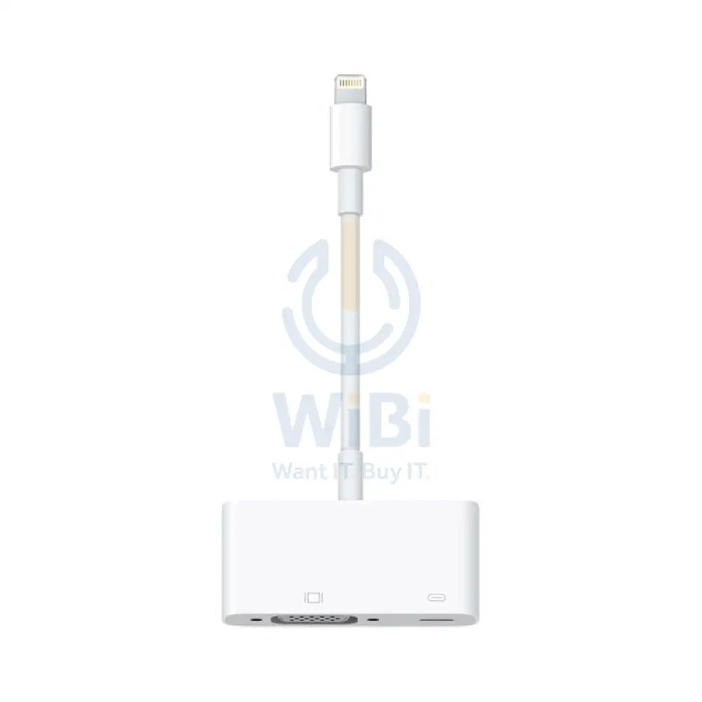 Apple Lightning to VGA Adapter - White Mobiles & Tablets > Tablets > Offer Zone