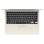 Apple MacBook Air - 13.6’’ / M4 / 10-Core CPU / 8-Core GPU / 16-Core Neural Engine / 16GB RAM / 256GB SSD / Starlight