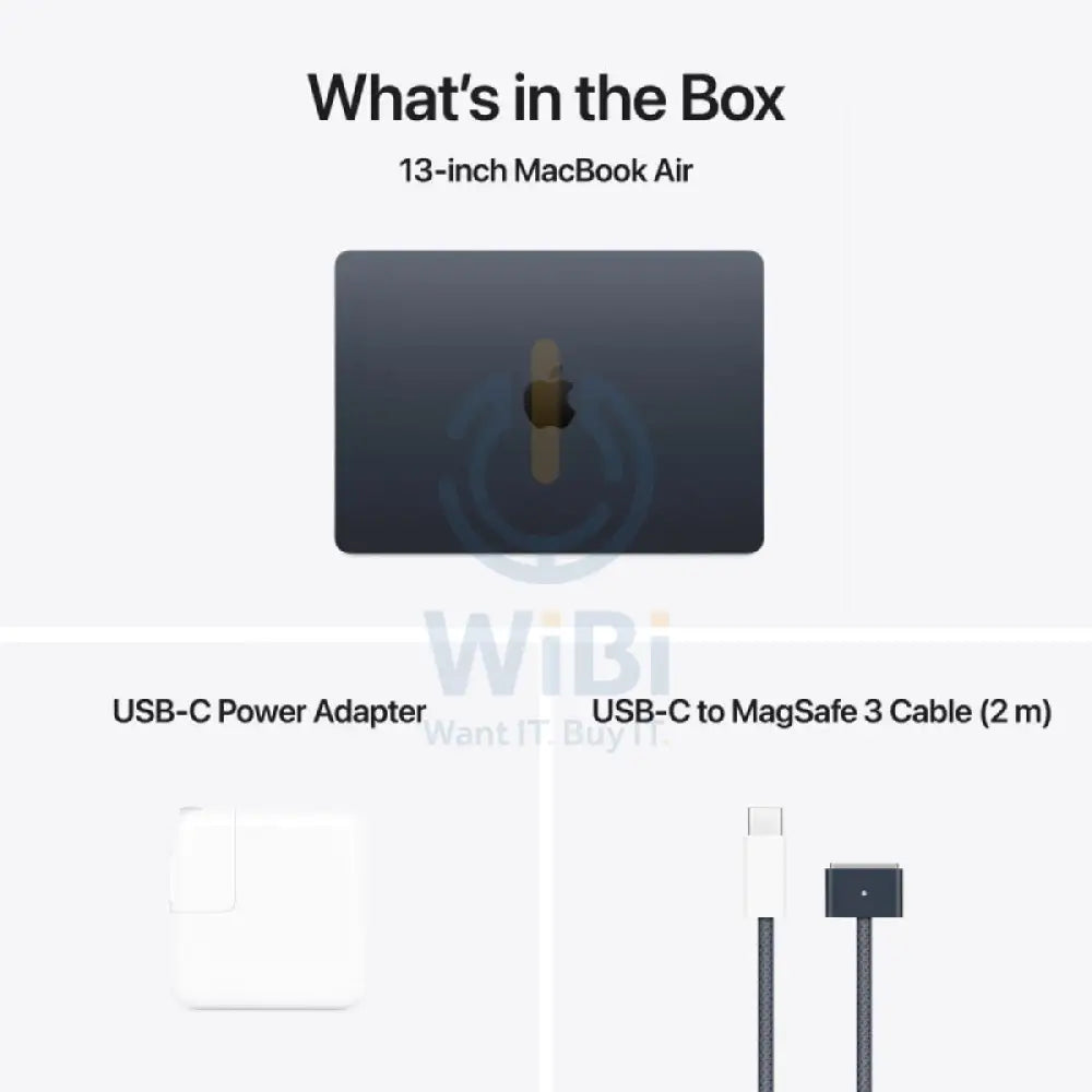 Apple MacBook Air - 13.6’’ / M4 / 10-Core CPU / 10-Core GPU / 16-Core Neural Engine / 16GB RAM / 512GB SSD / Midnight