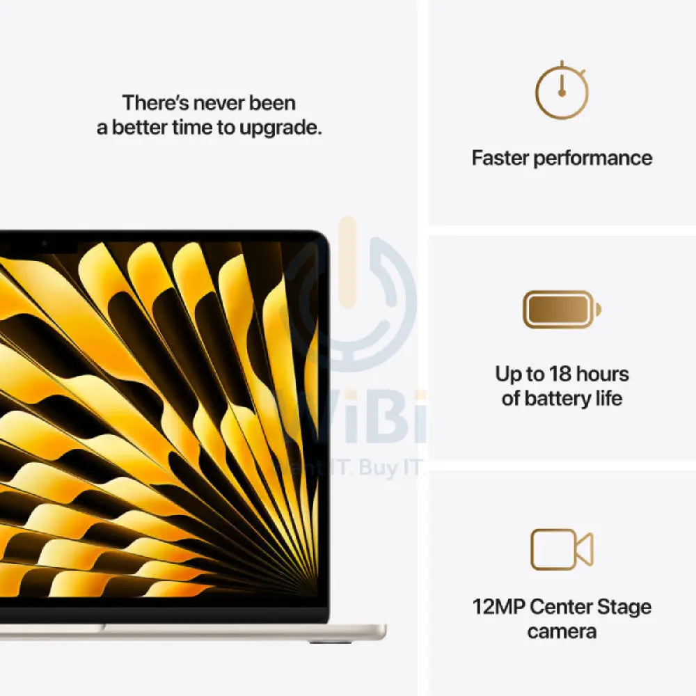 Apple MacBook Air - 13.6’’ / M4 / 10-Core CPU / 10-Core GPU / 16-Core Neural Engine / 16GB RAM / 512GB SSD / Starlight