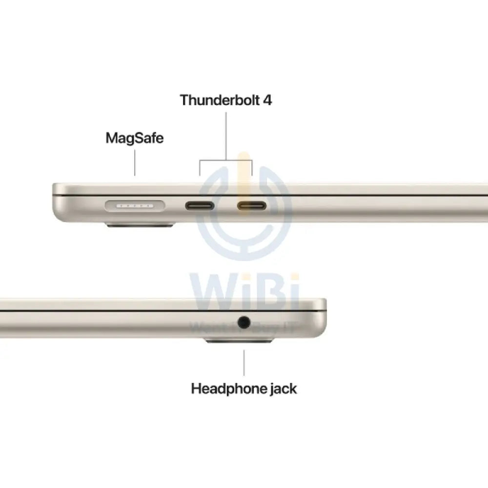 Apple MacBook Air - 13.6’’ / M4 / 10-Core CPU / 10-Core GPU / 16-Core Neural Engine / 16GB RAM / 512GB SSD / Starlight