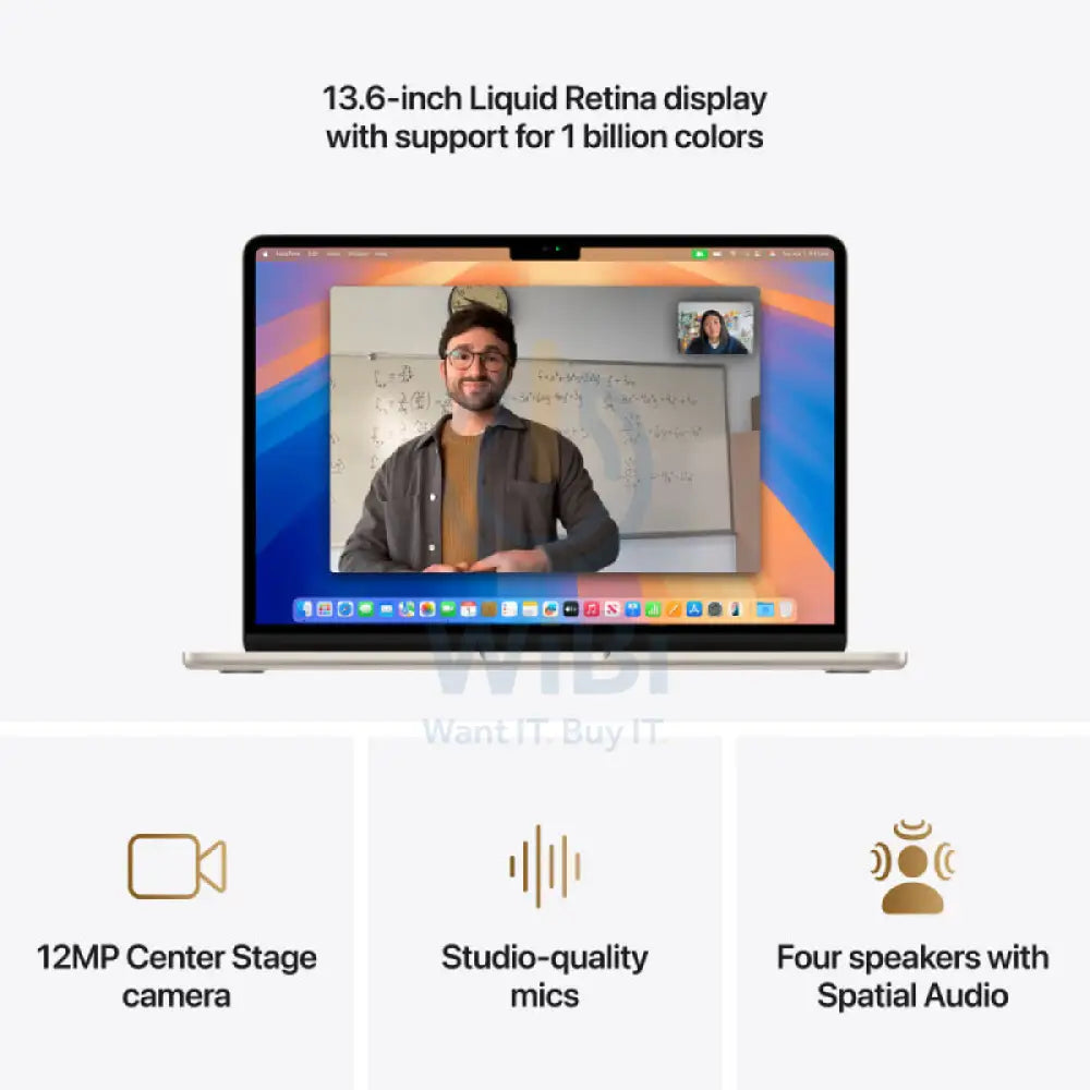 Apple MacBook Air - 13.6’’ / M4 / 10-Core CPU / 10-Core GPU / 16-Core Neural Engine / 24GB RAM / 512GB SSD / Starlight