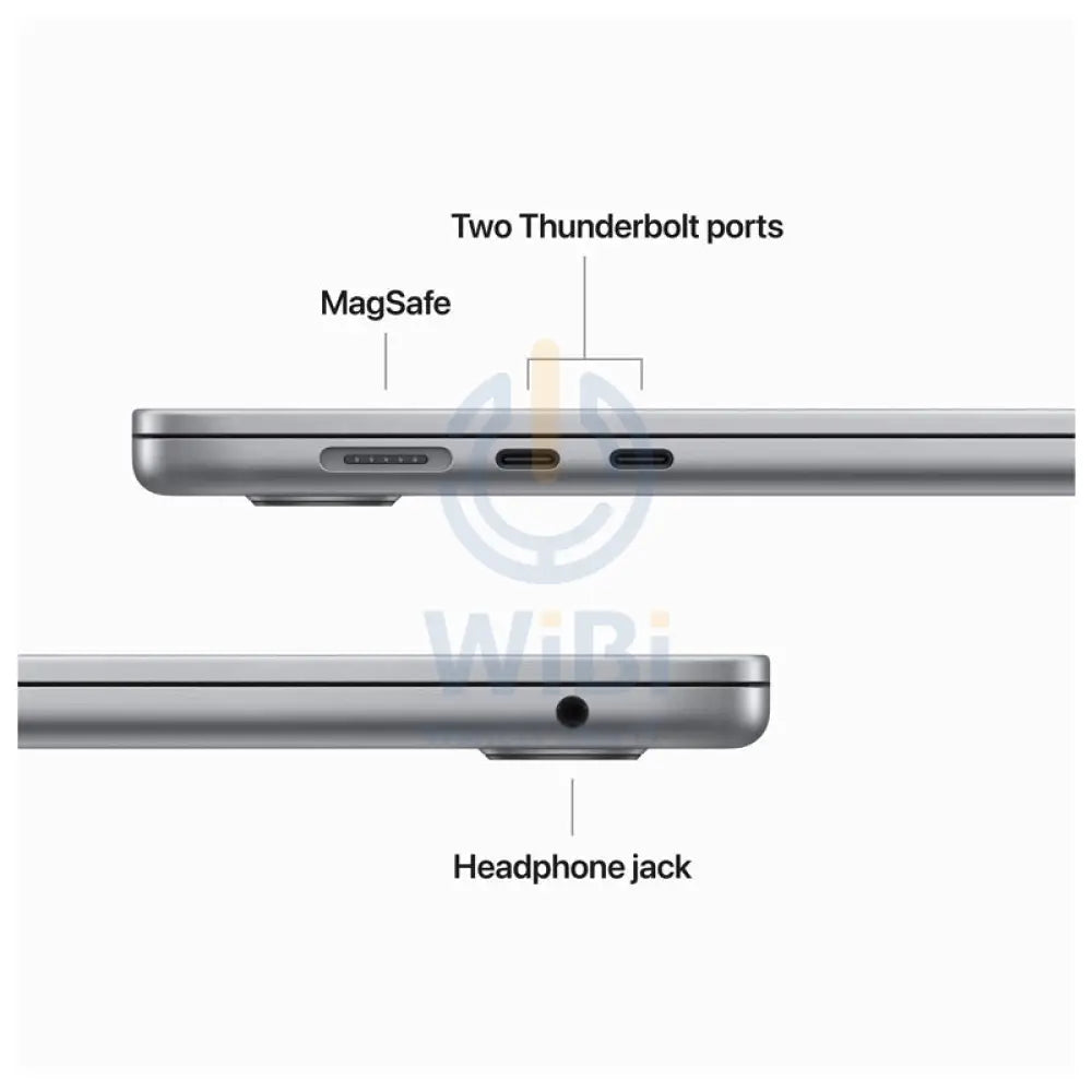 Apple MacBook Air - 15.3’’ / M2 / 8-Core CPU / 10-Core GPU / 8GB RAM / 512GB SSD / Arb/Eng / Space Grey / 1YW Laptops