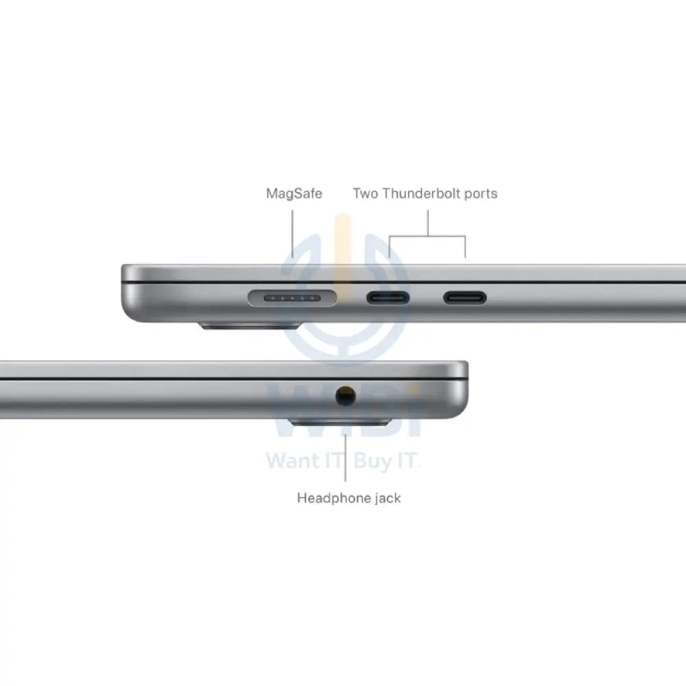 Apple MacBook Air - 15.3’’ / M3 / 8-Core CPU / 10-Core GPU / 8GB RAM / 256GB SSD / Arb/Eng / Space Grey / 1YW Laptops