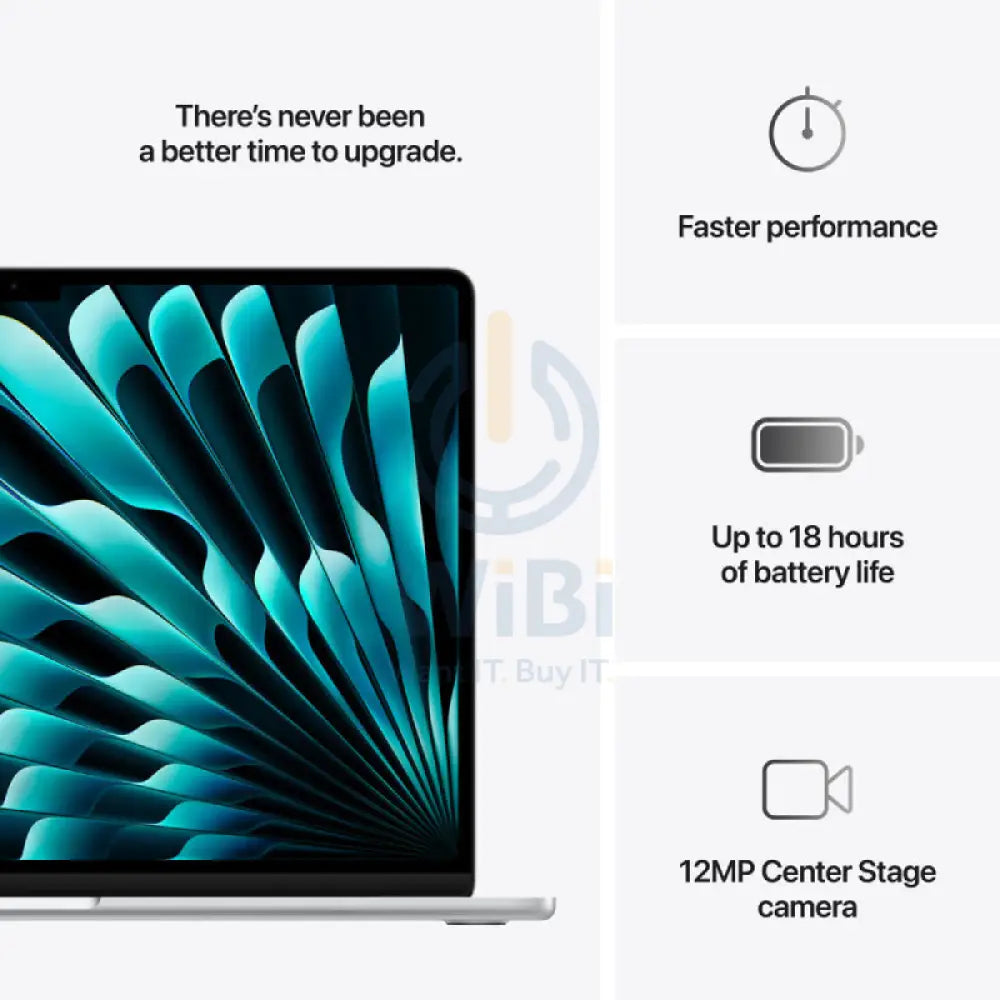 Apple MacBook Air - 15.3’’ / M4 / 10-Core CPU / 10-Core GPU / 16-Core Neural Engine / 16GB RAM / 512GB SSD / Silver